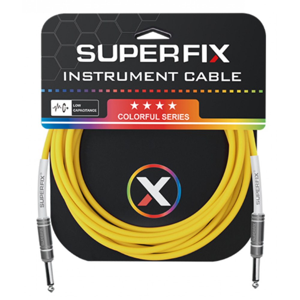 SuperFix XIC4113YLN-4.5 Кабель инструментальный цвет желтый