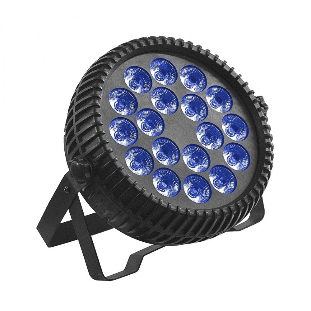 XLINE Light LED PAR 1806 SL Светодиодный прибор. Источник света: 18х6 Вт RGBWAUV светодиодов