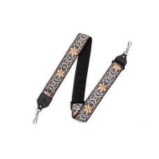 M10HT-13 Folk Series Ремень для банджо, рисунок Yellow flower, Levy's