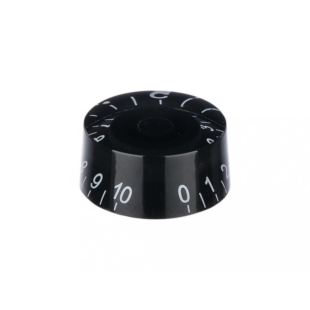 M147-4 Ручка потенциометра, LP Style, метрическая, черная (в комплекте 4 шт), Musiclily