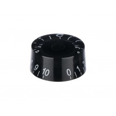 M147-4 Ручка потенциометра, LP Style, метрическая, черная (в комплекте 4 шт), Musiclily