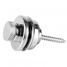 M186-2 Крепление ремня с блокировкой(стреплоки), хром, 2шт, Musiclily