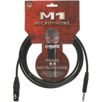 Кабель микрофонный Klotz M1FP1N0500 M1, XLR-6.35мм, 5м