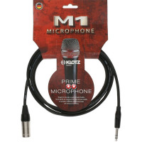 Кабель микрофонный XLRf-6.35мм Klotz M1FS1K0100 M1, 1м