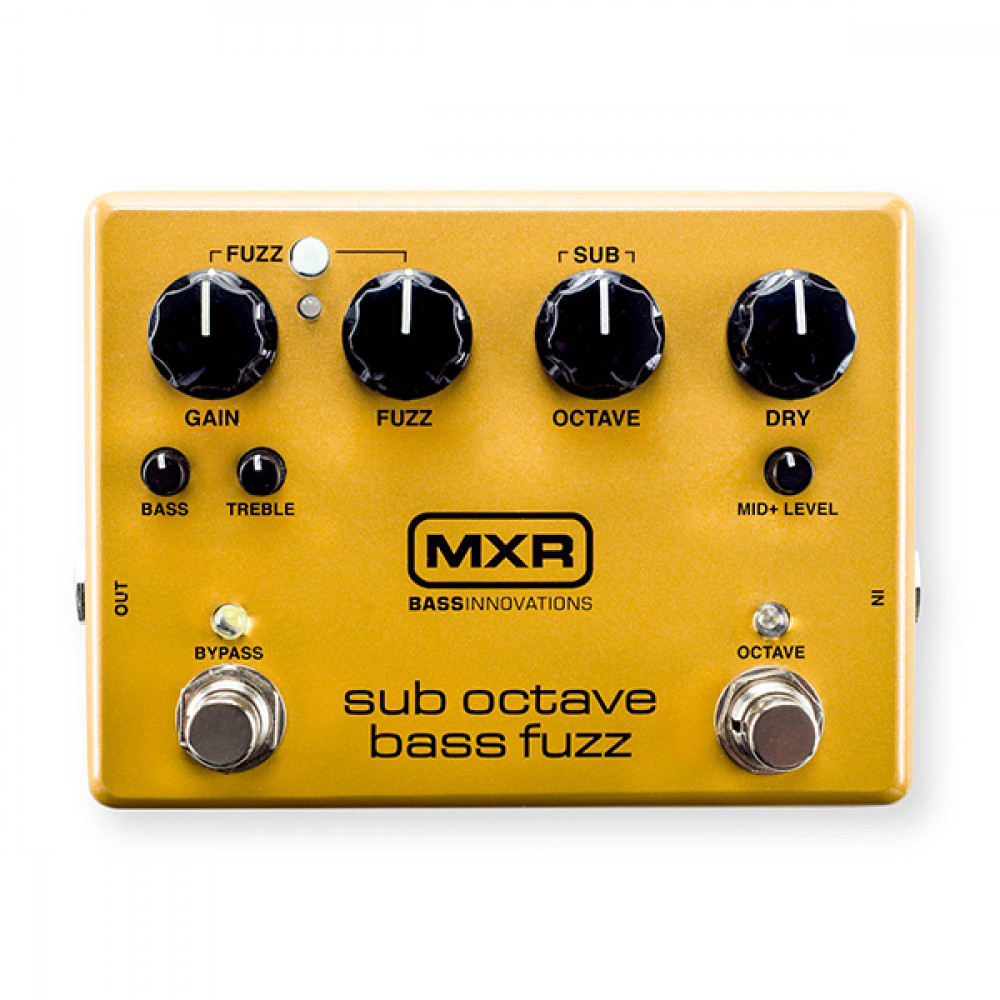 M287 MXR Sub Octave Bass Fuzz Педаль эффектов, басовая, Dunlop