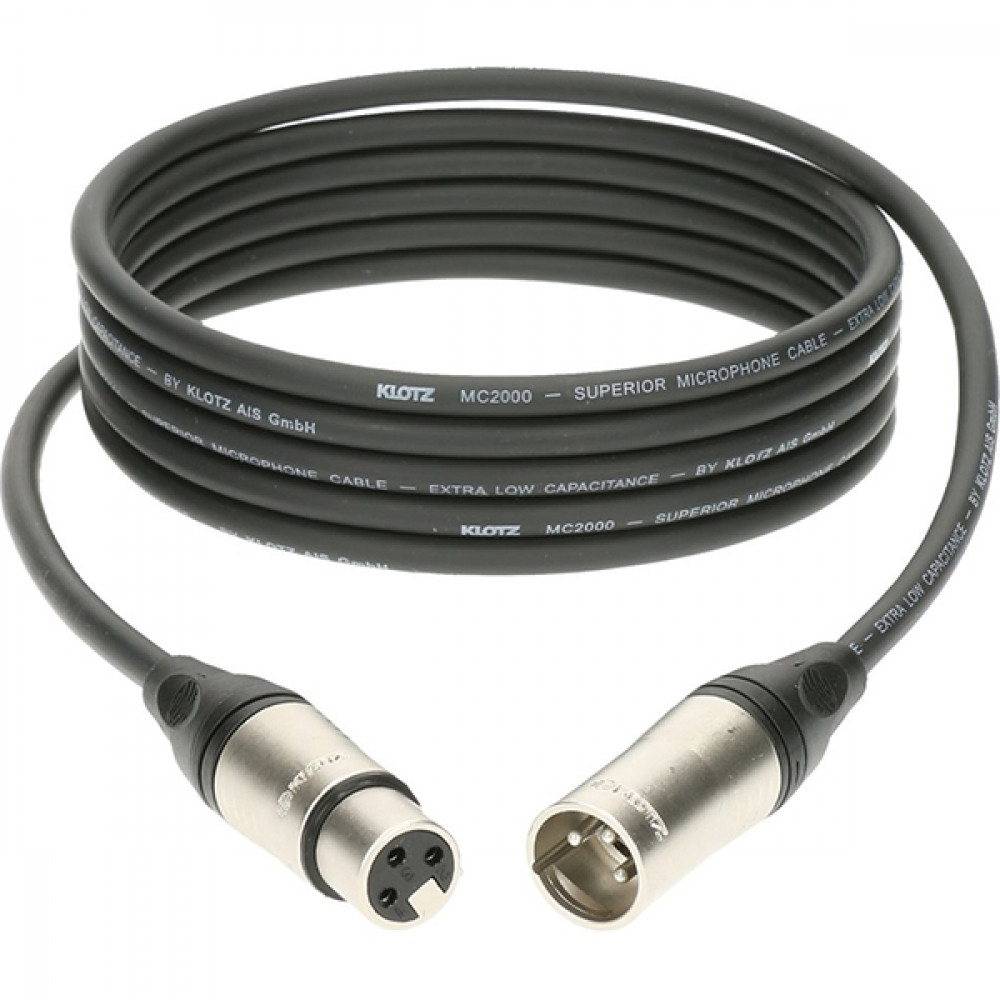 M2K1FM0750 M2 Кабель микрофонный XLR, 7,5м, Klotz