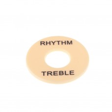 M545 Накладка под переключатель Treble/Rhythm, кремовая, Musiclily