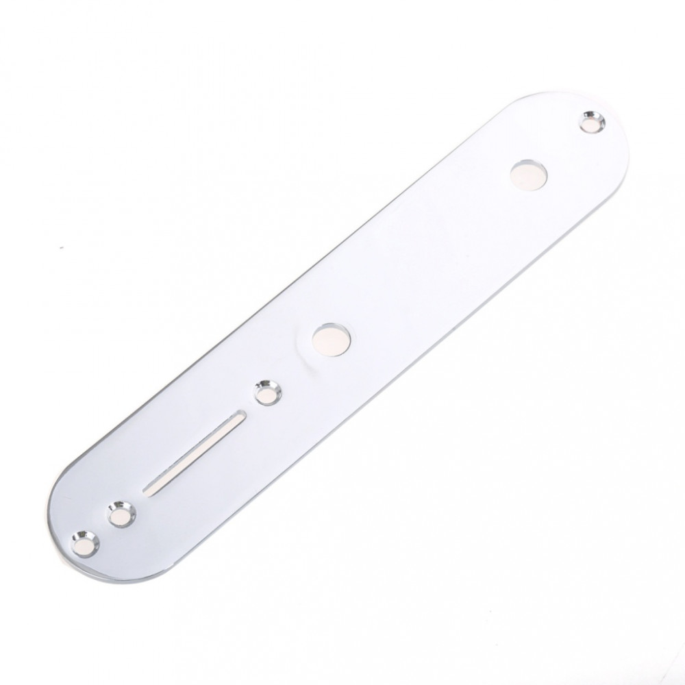 M550 Накладка под потенциометры Telecaster Style, хром, Musiclily