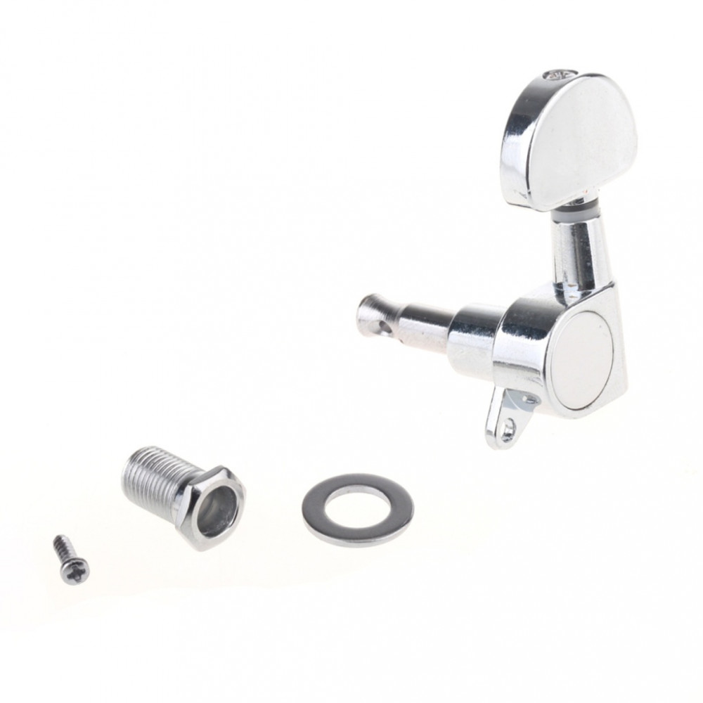 M555-3M762-3 Колки для гитары, 3+3, хром, Musiclily