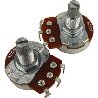 Потенциометр тона Musiclily M595-2, A250K (лог), 2шт