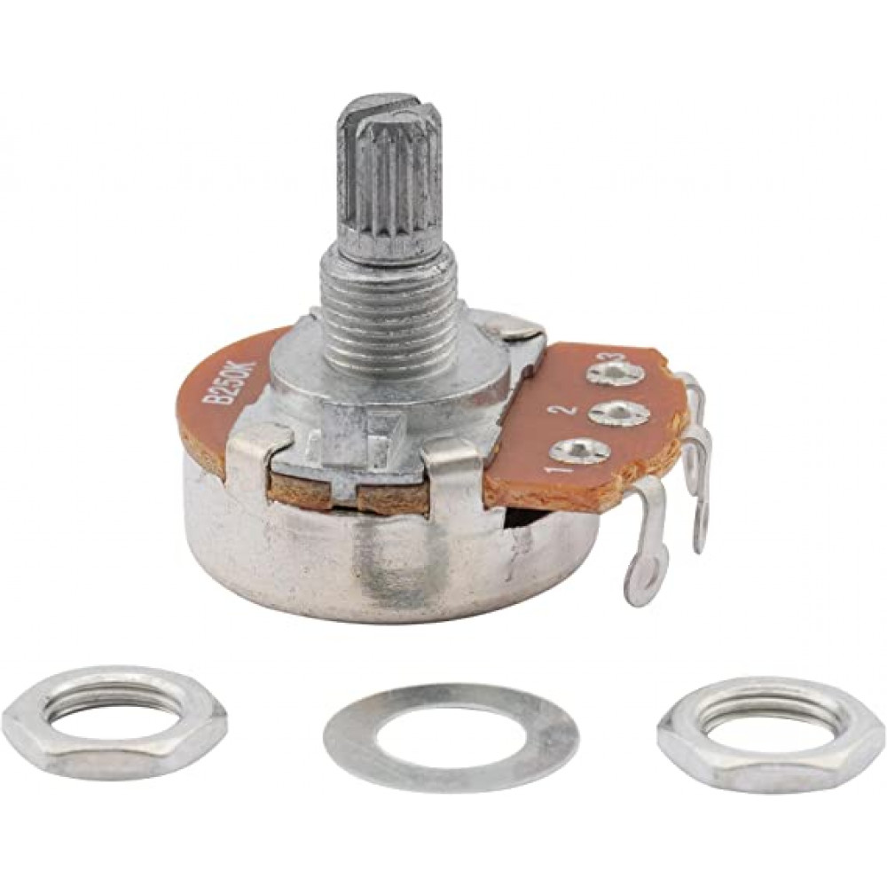 M596-2 Потенциометр громкости B250K (лин), Push-Pull, 2шт, Musiclily