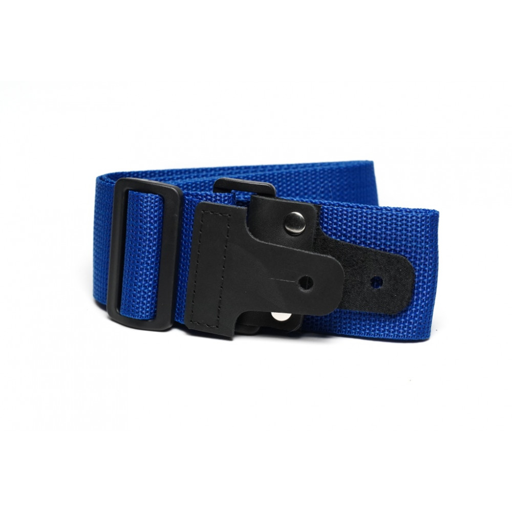 MB5011-118 Ремень для гитары, нейлоновый, ярко-синий, Mamba straps