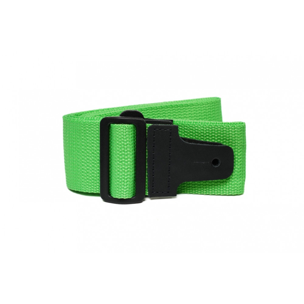MB5011-130 Ремень для гитары, нейлоновый, зеленый, Mamba straps