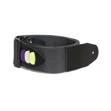 MB5030-158 Ремень для гитары, нейлоновый, темно-серый, Mamba straps