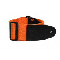 Ремень для гитары Mamba straps MB5050-139, нейлоновый, апельсиновый