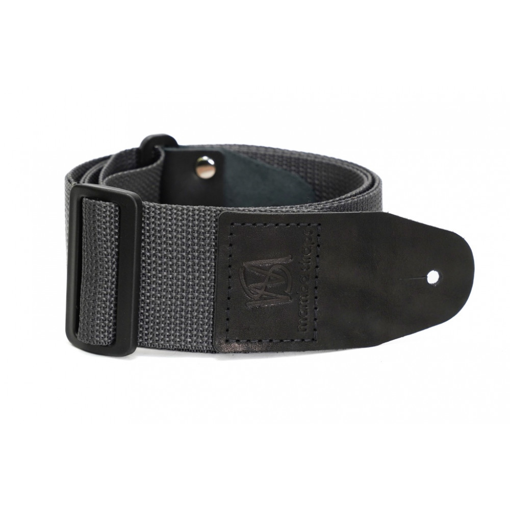 MB5050-158 Ремень для гитары, нейлоновый, темно-серый, Mamba straps