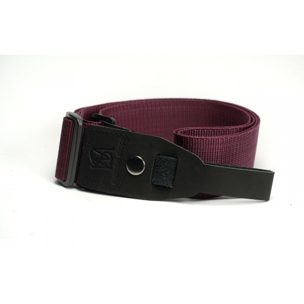 MB5072-011 Ремень для гитары, нейлоновый, бордо, Mamba straps