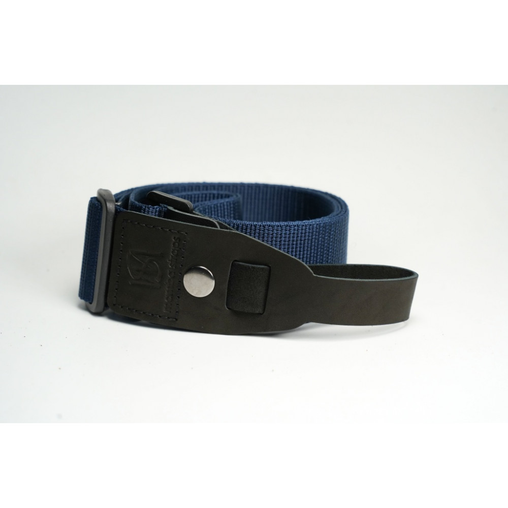 MB5072-022 Ремень для гитары, нейлоновый, темно-синий, Mamba straps