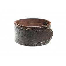 MB6061-133-1 Ремень для гитары, кожаный, корица тигина, Mamba straps