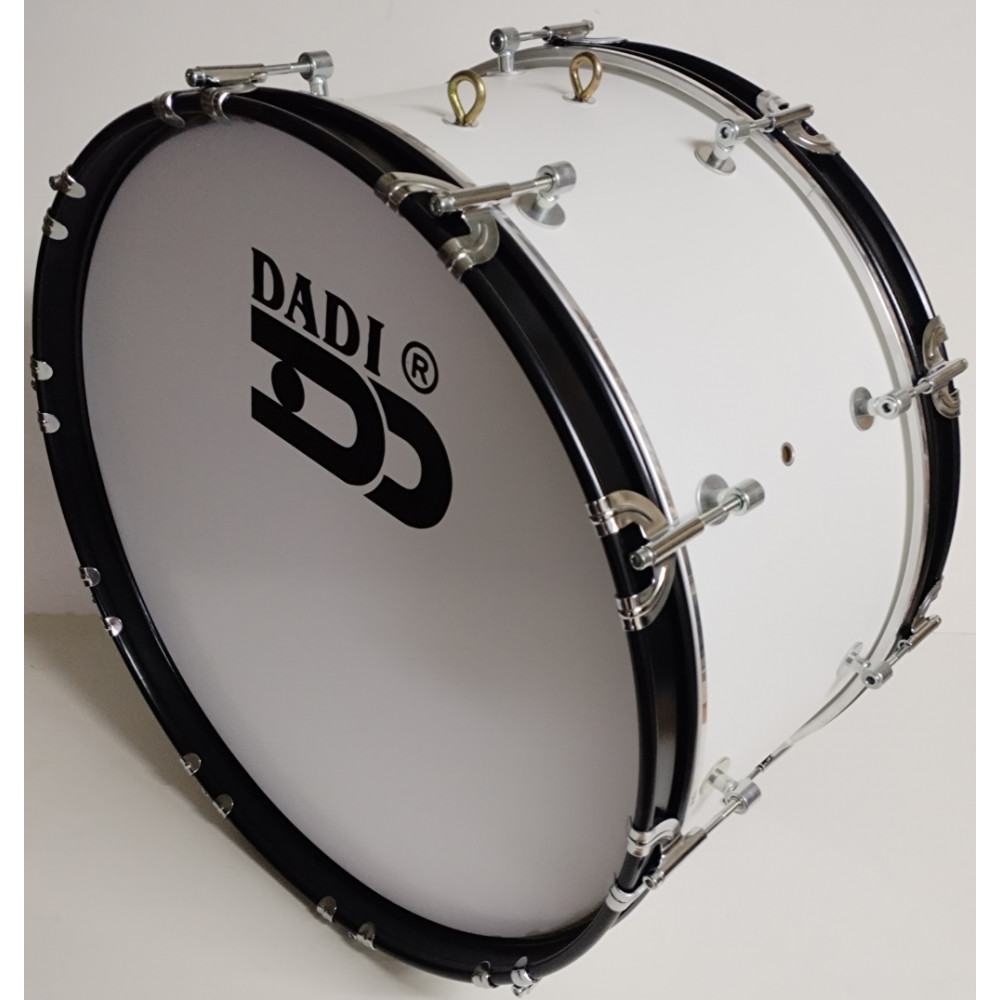 MBB-2010WH Маршевый барабан 20"х10", белый, Мастерская Бехтеревых