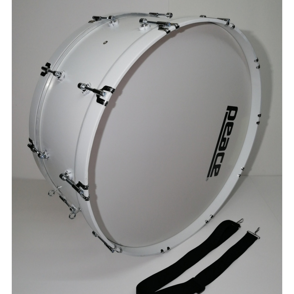 MBB-2610WH Барабан маршевый 26 х 10", белый, Мастерская Бехтеревых