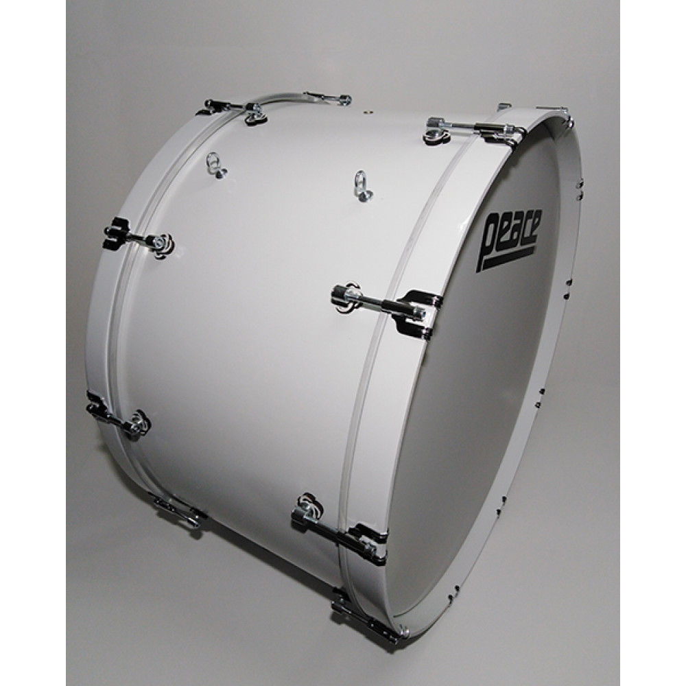 Барабан маршевый Мастерская Бехтеревых MBB-2814WH, 28 х 14", белый