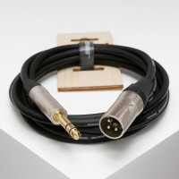 Кабель микрофонный SHNOOR MC226-XMJS-20m, XLRM-6.35мм стерео, 20м