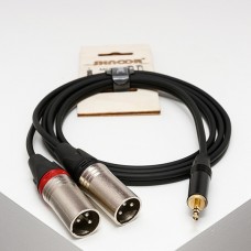 MJ2XM-5m Y-кабель 3,5мм миниджек - 2 XLRm, 5м, SHNOOR