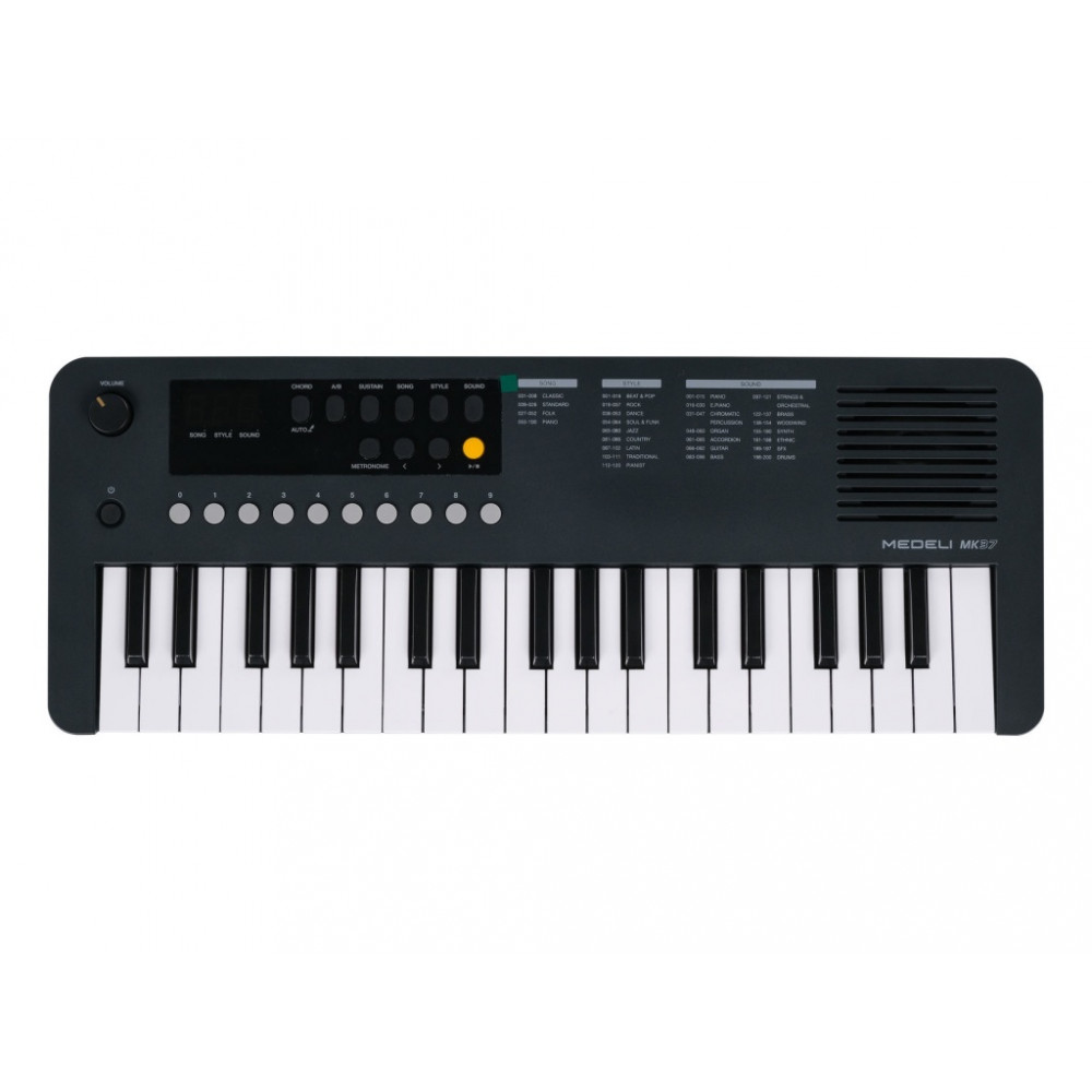 MK37-BK Синтезатор, 37 клавиш, Medeli