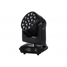 ML1915WP Моторизированная световая "голова", IP20, RGBW, 19x15Вт, Bi Ray