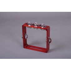 MS-RZ-TB-06 Тамбурин из массива березы, D 20см тонированный, Мастерская Сереброва