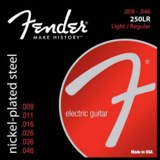 Комплект струн для электрогитары FENDER STRINGS NEW SUPER 250LR NPS BALL END 9-46