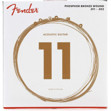 FENDER STRINGS NEW ACOUSTIC 60CL PHOSPHOR BRONZE 11-52