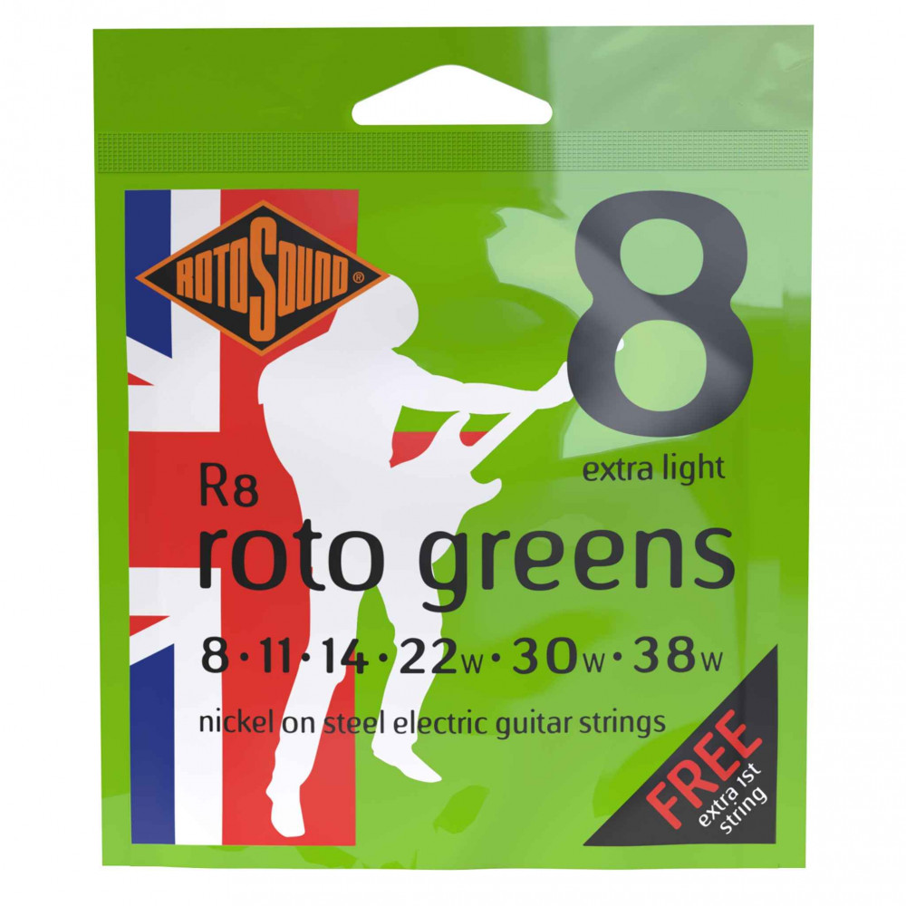 ROTOSOUND R8 STRINGS NICKEL EXTRA LIGHT