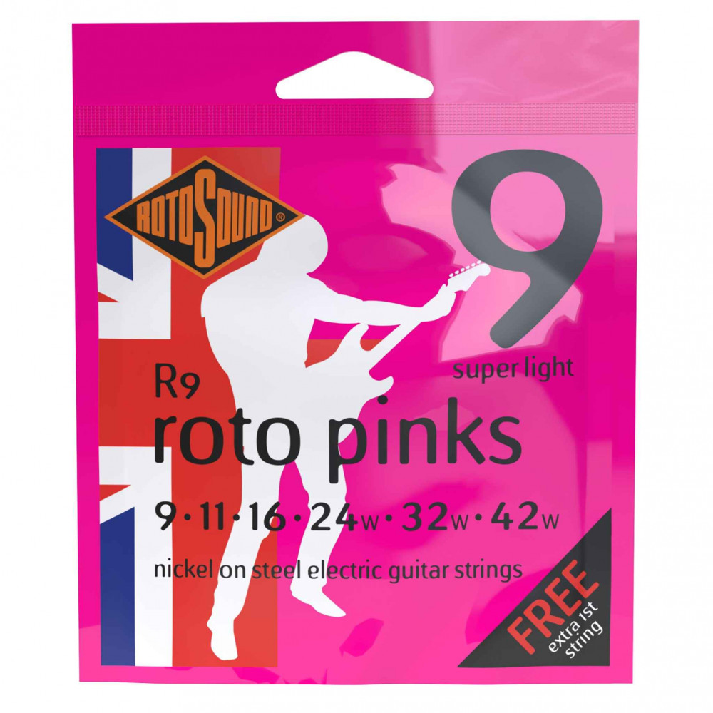 ROTOSOUND R9 STRINGS NICKEL SUPER LIGHT