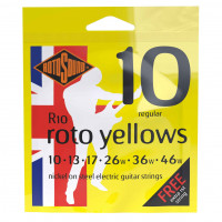 Комплект струн для электрогитары ROTOSOUND R10 STRINGS NICKEL REGULAR