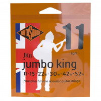 Комплект струн для акустической гитары ROTOSOUND JK11 JUMBO KING STRINGS PHOSPHOR BRONZE