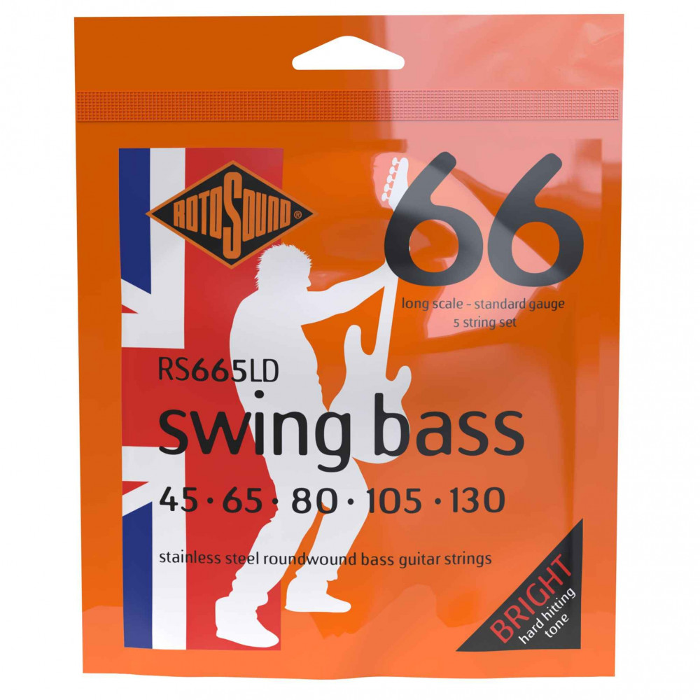ROTOSOUND RS665LD BASS STRINGS STAINLESS STEEL