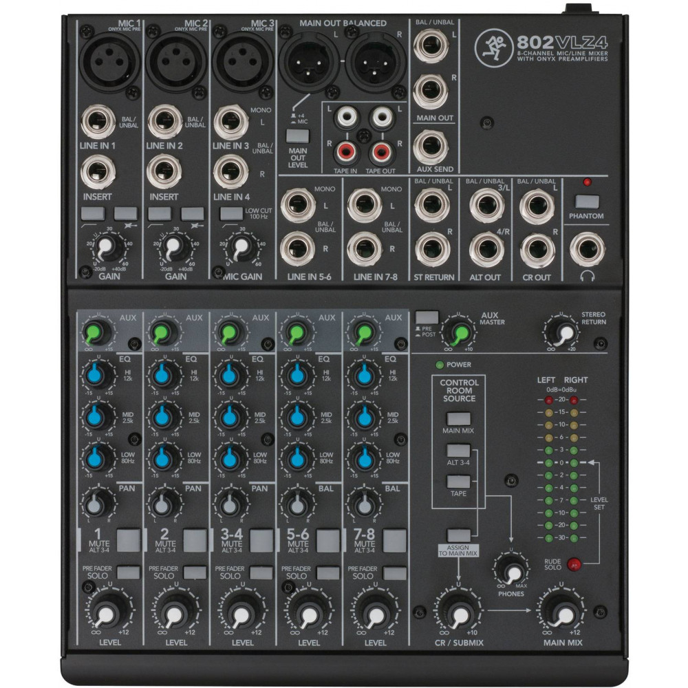 Микшерный пульт MACKIE 802 VLZ 4