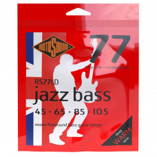 ROTOSOUND RS77LD JAZZ BASS FLATWOUND STRINGS MONEL