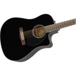 Электроакустическая гитара FENDER CD-60SCE Black