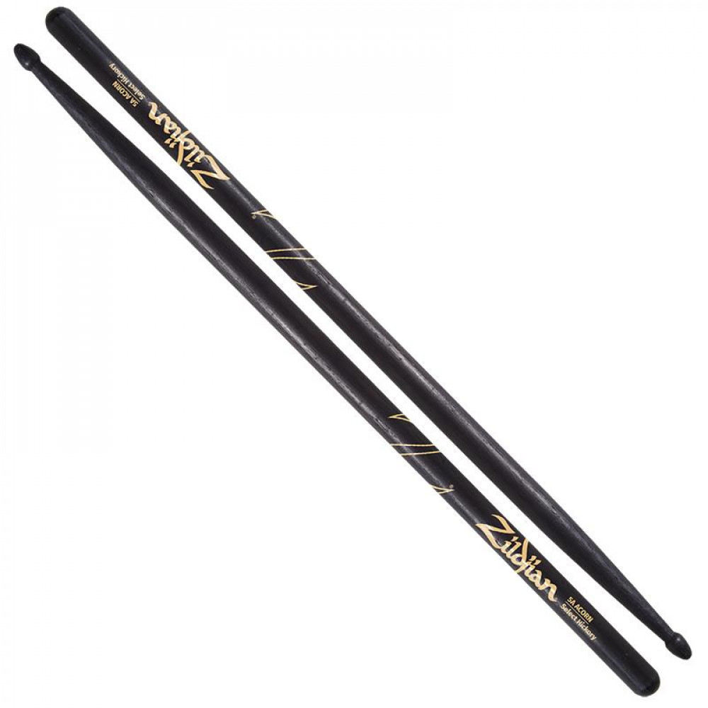 ZILDJIAN Z5AACB 5A ACORN TIP BLACK