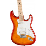 Электрогитара FENDER SQUIER Affinity Stratocaster FMT HSS MN Sienna Sunburst