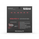 Комплект струн для классической гитары ROCKDALE PRO 28-45 Silver Nylon Hard