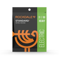 Комплект струн для классической гитары ROCKDALE STANDARD 11-50 Nickel Wound Heavy