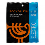Комплект струн для классической гитары ROCKDALE STANDARD 11-50 Nickel Wound Heavy