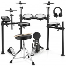 DONNER DED-200 Electric Drum Set  5 Drums 3 Cymbals