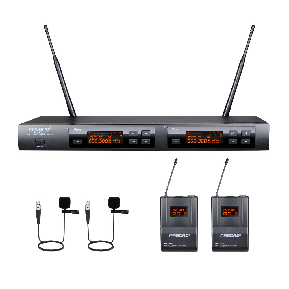 Радиосистема Pasgao PAW-920/2x PBT-801