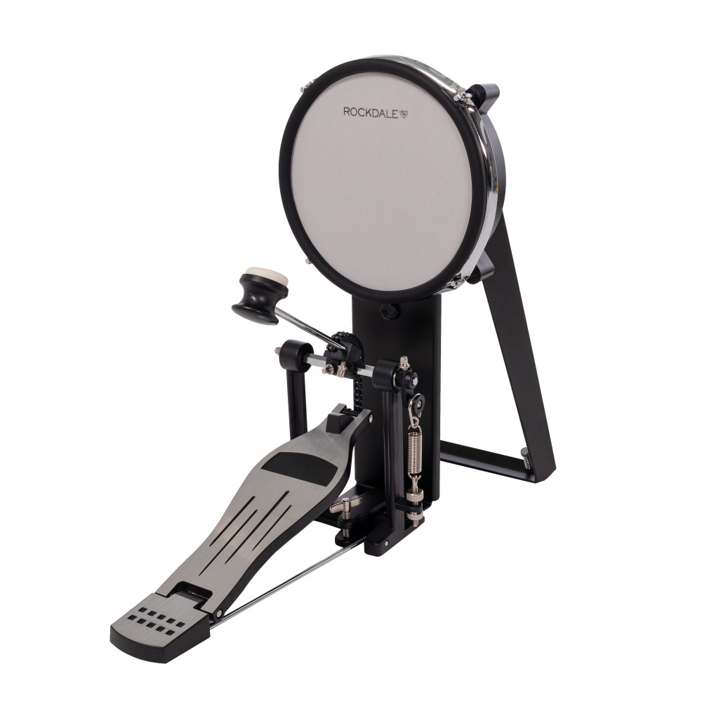 ROCKDALE Thunder Mesh PRO 10" Bass Drum Pad & Rack