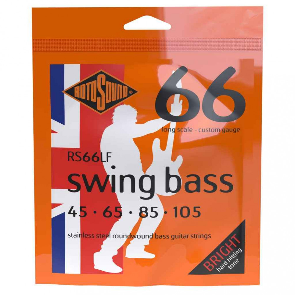 Rotosound RS66LF STAINLESS STEEL 45 65 85 105